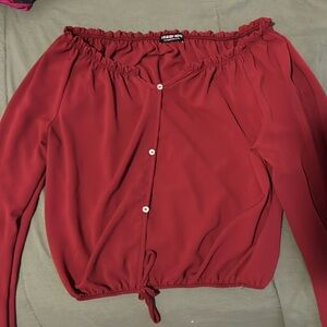 Red Blouse